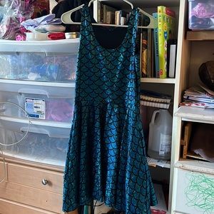 Blackmilk blue mermaid dress